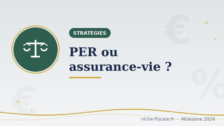 PER ou assurance-vie : le match 2026, profil par profil